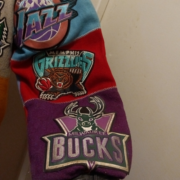 Jeff Hamilton original NBA jacket vintage - Picture 10 of 11